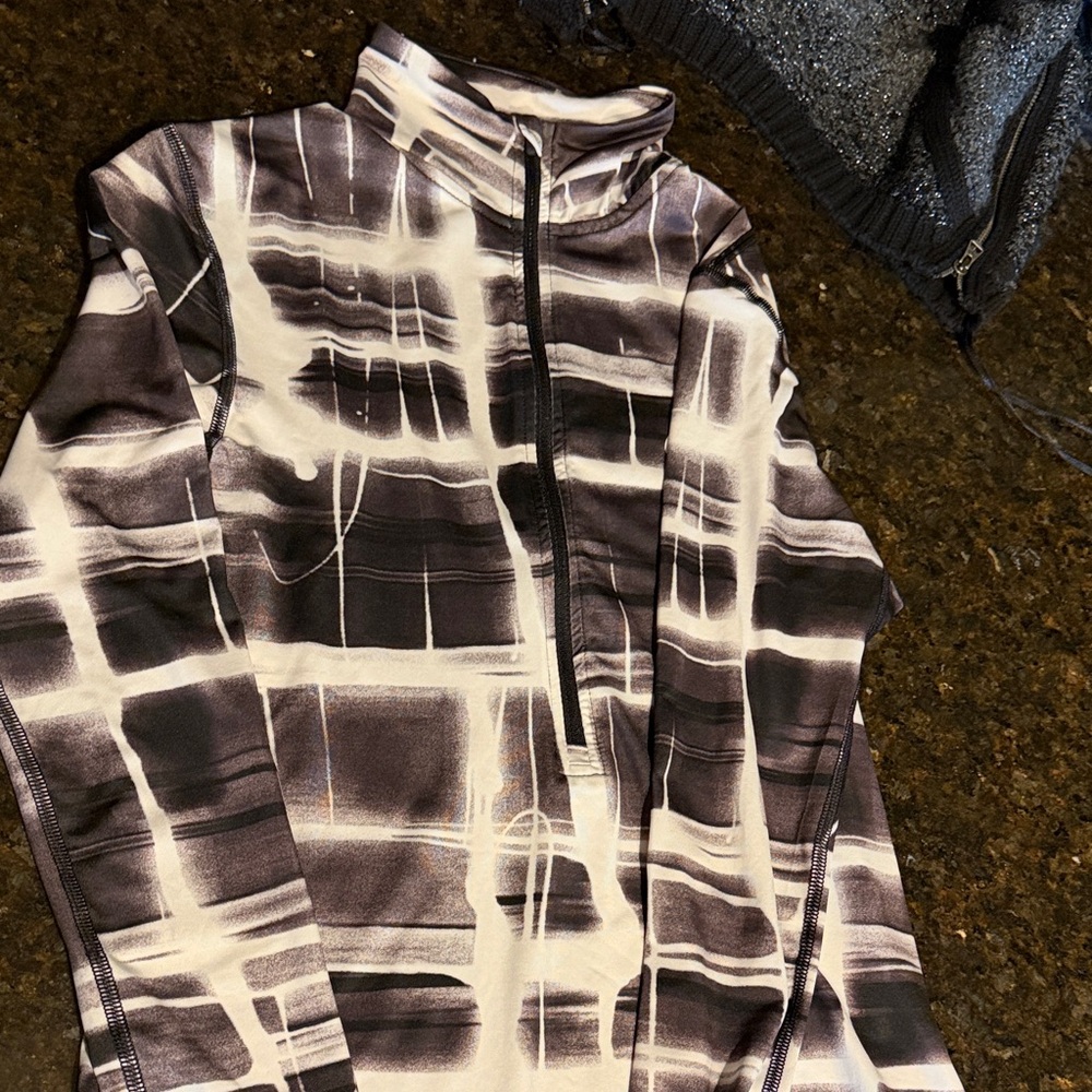 Nike Pro Black and White Jacket